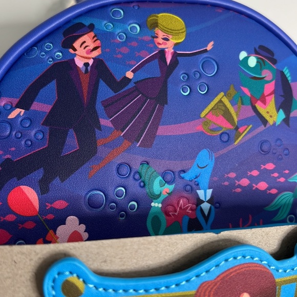 Disney Witch Bedknobs and Broomsticks Loungefly Mini Backpack NWT main image 6